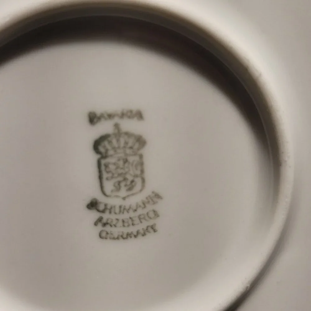 Schumann Arzberg Bavaria Portrait Rose Plate 12